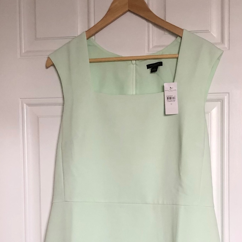 Square Neck Sheath Dress